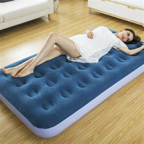 Best twin inflatable mattress - Buy iDOO Twin Air Mattress with Built in Pump, 18" Raised Luxury Blow up Mattress, Comfort Inflatable Mattress for Camping, Guests & Home, ... Super Soft Breathable and Noiseless Down Alternative Fiber Pillow Top Mattress Pad (15-23'' Deep Pocket) $39.99 $ 39. 99. Get it as soon as Thursday, Mar 21. In Stock.